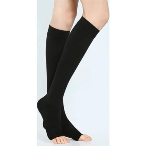 Compression Socks Slimming Socks 20-30mmHg Elastic Nursing Socks Compression Under Knee Socks