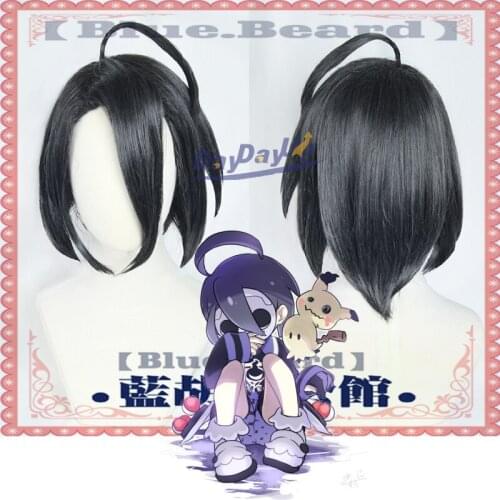 Sword Shield Hero Allister Black Short Cosplay Role Play Heat Resistant Synthetic Hair Carnival Halloween Party + Free Wig Cap