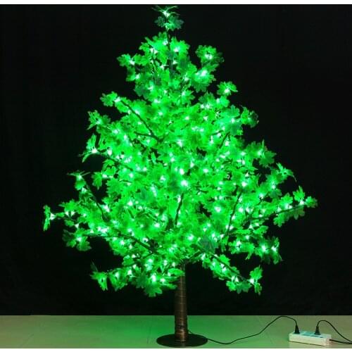 Outdoor LED maple Tree Light Christmas Xmas Tree 1.5M 2M height Fairy garden Landscape Lighting for Holiday Wedding party decor
