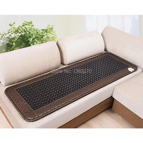 NEW products Hot stone tourmaline heating cushion Germanium Thermal Massage sleeping mattress 50*150CM
