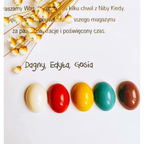 Resin Plastic Flat Back Cabochon Base Oval Pendant Earring Accessories Jewelry Component Diy Handmade Material 10pcs
