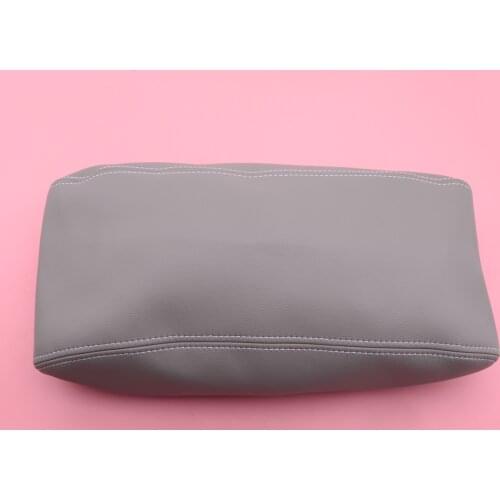 Gray PU Leather Center Console Armrest Lid Cover Fit For Jeep Grand Cherokee 2011 2012 2013 2014 2015 2016 2017 2018 2019