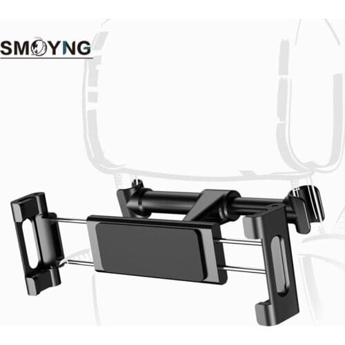 SMOYNG Back Seat Headrest Tablet Phone Car Holder Adjustable For iPone iPad Air Mini 2 3 4 Pro 12.9 Support car Mount Stand