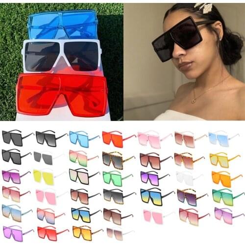 Timeless Vintage Overszied Rectangle Sunglasses For Women Men Wholesale Lots Bulk Sun Glasses Summer Traveling Big Square Shades