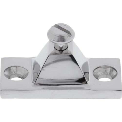 Heavy Duty Stainless Steel Side Mount Deck Hinge 2" x 7/8" - Canopy/Boat/Bimini Top