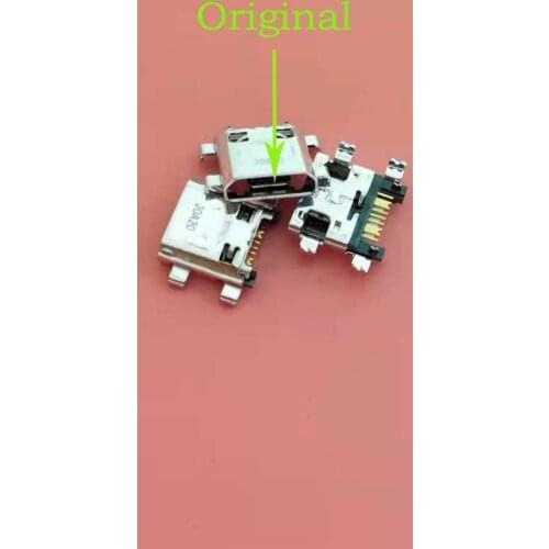 100PCS Charger Micro USB Charging Port Dock Connector Socket For Samsung J5 Prime On5 G5700 J7 Prime On7 G6100 J2 Prime