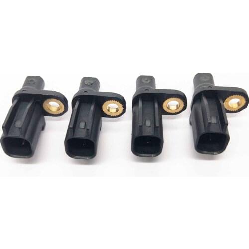 4PCS Rear L/R ABS Wheel Speed Sensor For FORD FOCUS C-MAX GALAXY KUGA MONDEO S-MAX VOLVO 3M5T-2B372-BC 3M5T2B372BC
