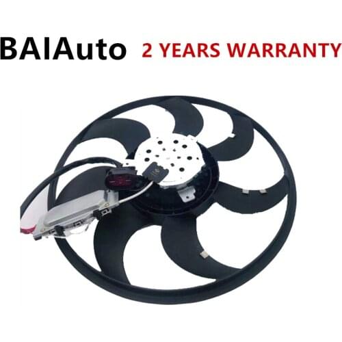 7L0959455F Left Auxiliary Engine Cooling System Air Fan Motor Assembly Coolant Fans For Audi Q7 VW Touareg 7L0 959 455 G