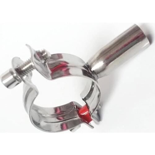 8-12mm Pipe Hanger Bracket Clamp Support Clip 304 Stainless Steel For Beer Brewing