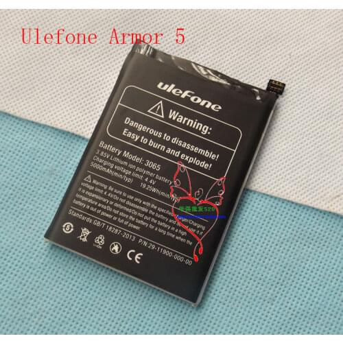 ACKOOLLA Ulefone Armor 5 Phone Batteries China