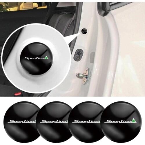 Car Door Shock Stickers Absorber Auto Soundproof Buffer Pier For Alfa Romeo Giulia Stelvio Alfa 147 159 Car Styling