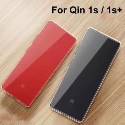 For Qin 1s+ case Soft cases For Qin 1s phone cover For Qin 1 s HD Soft screen protector film For Qin 1s