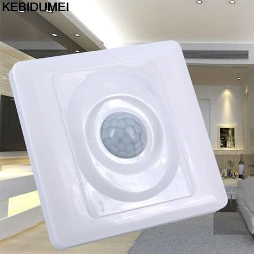 PIR Infrared Switch IR Body Motion Sensor Wall Mount Control Automatic Module Light Sensing Led Light Control Switch Smart Delay