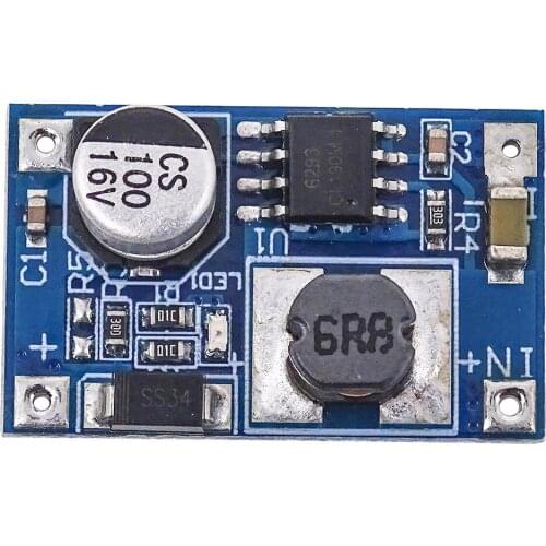 8W high-power boost module input 3V-6V to 12V 3.7V lithium battery power bank USB boost board