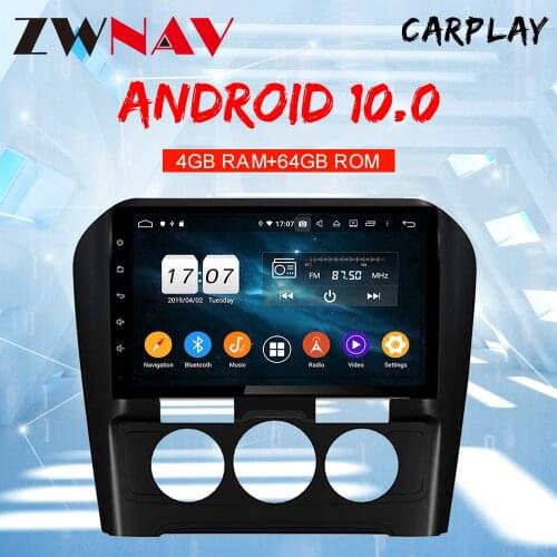 For Citroen C4L Manual A/C Android 10.0 8 core CPU 2 din IPS screen Car Multimedia player stereo GPS navigation head unit DSP