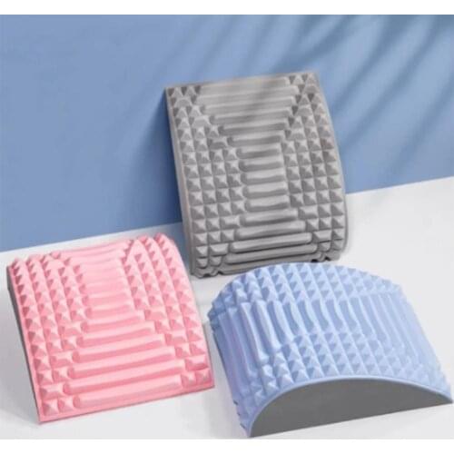 Yoga Pillow TPE+EVA Abdomen Pad Waist Back Support Massager Stretcher Posture Corrector Blocks Body Pain Reliever Pillows