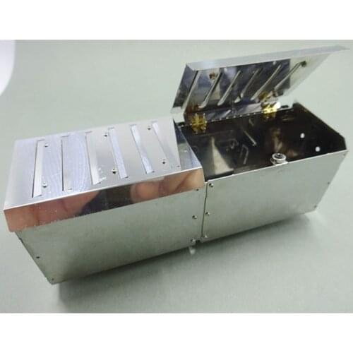 Rc Toys Truck Metal Battery Case Equipment Box For 1/14 Scale Tractor Trailer Trucks Tamiya Actros Arocs Upgrade Accessory Parts