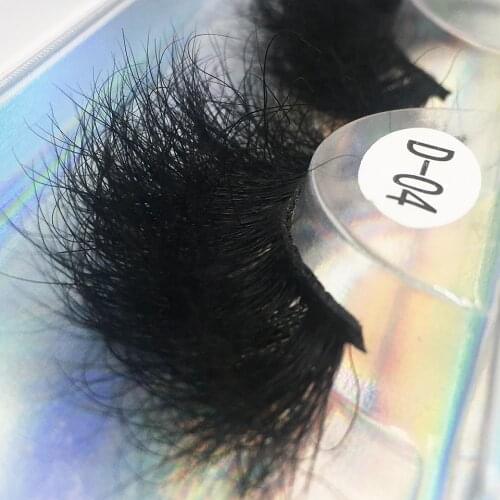 Fluffy Mink Lashes 25mm Lashes Dramatic Thick Volume Natural Eyelashes Make Up Eye Lashes 100% Cruelty Free Mink Eyelashes