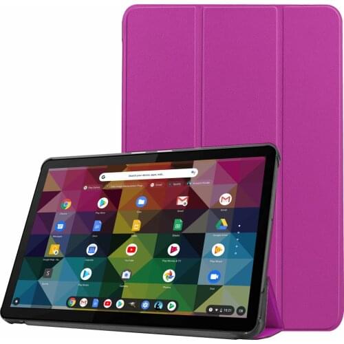 Folding Folio Shockproof Protective Magnetic Smart PU Leather Stand Case Cover For Lenovo Chromebook Duet 10.1"inch Tablet