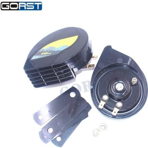 Car Styling One Treble One Bass Slender Horn Light Weight Snail Horn Waterproof Air Siren Speaker Car voices