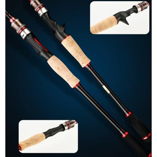 Carbon Fiber Fishing Rod Portable Fishing Rod Long-Range Sea Bream Super Hard Carbon Straight Shank 1.8/2.1M ASD88