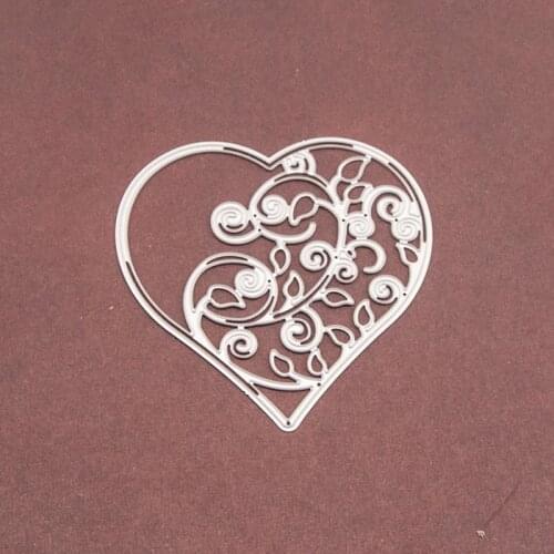 Reunion Love Branches Metal Cutting Dies Scrapbooking Craft Mold Cut Die Stencil Handmade Paper Card Make Template 2021