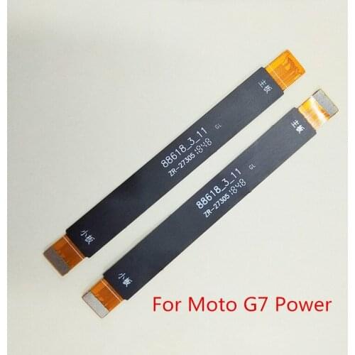 10pcs/Lot New Main Board Motherboard LCD Display Connector Flex Cable for Motorola Moto G7 Power / G7 Play
