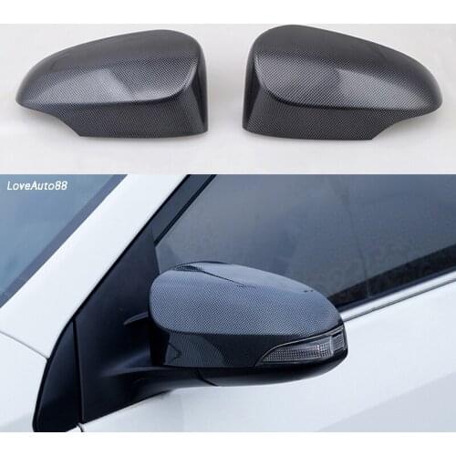 2Pcs/Set Car Side Door Mirror Cover Chrome Rear View Cap Auto Accessories Left Right Side Wing For Toyota Corolla 2019 2020 2021