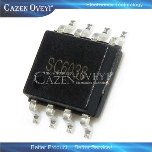 2piece SC6038 SOP-8 new original In Stock