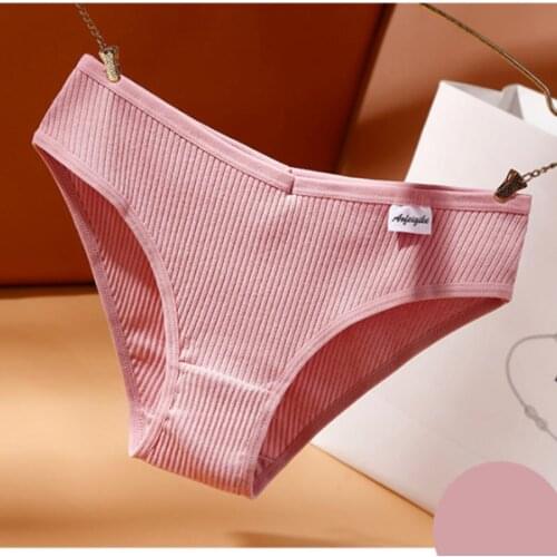 3Pcs Cotton Green Panties Female Elegant Underpants Dos Nue Sexy Panties for Women Comfortable Seamless Charming Briefs Lingerie