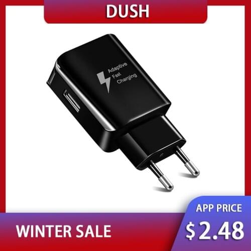 DUSH Quick Charge QC 3.0 USB US EU Uk Charger Universal Mobile Phone Charger Fast Charging Adapter For iPhone Samsung huawei