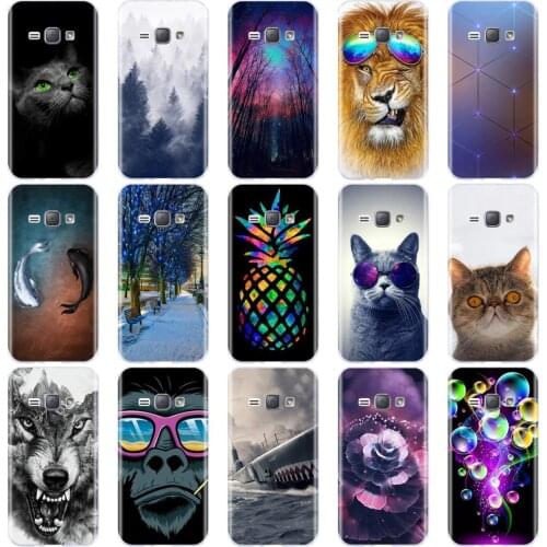 Bag For Samsung Galaxy J1 J3 J5 2016 J120F Case Soft TPU Funda Coque For Samsung J1 J3 J5 2016 Cover For Samsung J1 J3 J5 6 Case