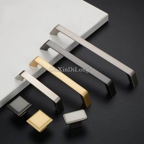 Elegant Designed 10PCS European Solid Kitchen Cabinet Door Handles Cupboard Wardrobe Drawer TV Cabinet Pulls Handles & Knobs