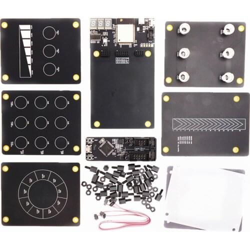 ESP32-Sense Kit for evaluating and developing ESP32 touch sensor functions with ESP-Prog ESP32-Sense-Kit ESP32-WROOM-32D