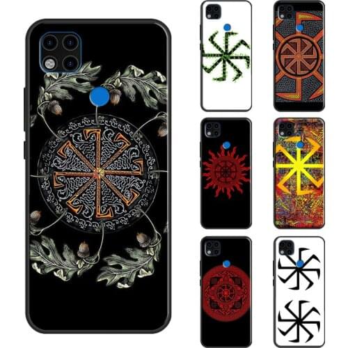 Kolovrat Slavic Symbol For Xiaomi Redmi Note 10 Pro Case For Redmi Note 9 8 Pro 7 8T 9S 7A 8A 9A 9C 9T Cover