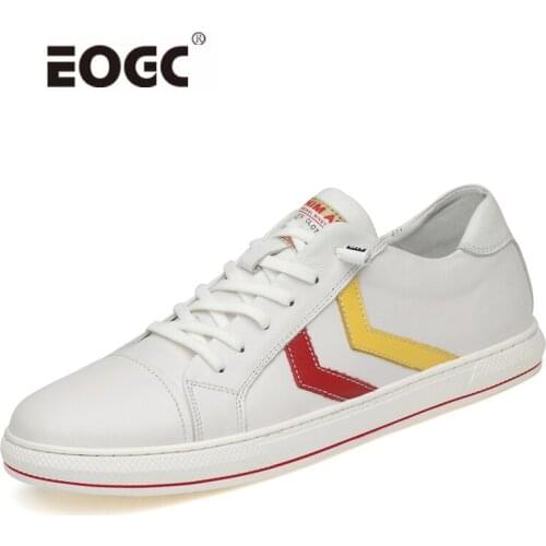 Natural Leather Shoes Men Quality Rubber Non-Slip Men Flats Soft Comfort Outdoor Walking Men Shoes Zapatos Hombre