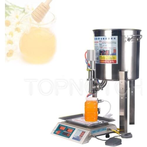 New Type Stainless Steel Viscous Liquid Filling Machine Honey Yogurt Sesame Paste Quantitative Filling Machine