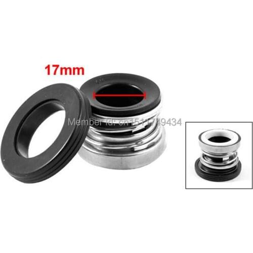 Single Coil Spring 17mm Inner Dia Pump Mechanical Shaft Seal 5pcs