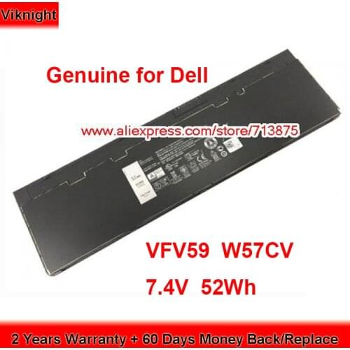 Genuine VFV59 Battery W57CV for Dell Latitude E7250 E7240 Laptop 7.4V 52Wh