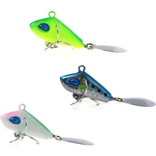 HISTOLURE Metal Vib Baits 5g/10g/15g/20g Mini Crankbait Wobblers Winter Ice Fishing Tackle Pin Vibration Spinner Bait