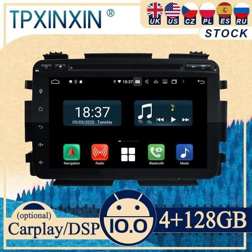 PX6 For Honda HRV 2015 Android10 Carplay Radio Player Car GPS Navigation Head Unit Car Stereo WIFI DSP BT