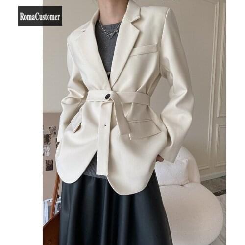 RomaCustomer Women's Straight Blazers