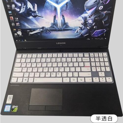 Silicone Laptop Keyboard Cover Protective Skin For 15.6 inch Lenovo Legion Y520 Y530 Y540 Y7000 (15'') Y730 Y740 (17'')