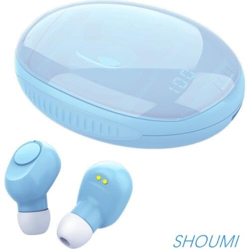 TWS Wireless Earphones Stereo in Earbuds Sports Waterproof Headsets L30 Power Digital Display Bluetooth 5.0 for Xiaomi with Mic