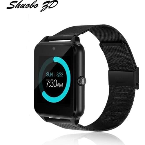 2019 Smart Watch Z60 GT09 Men Women Bluetooth Wrist Smartwatch Support SIM/TF Card Wristwatch For IOS Android Phone