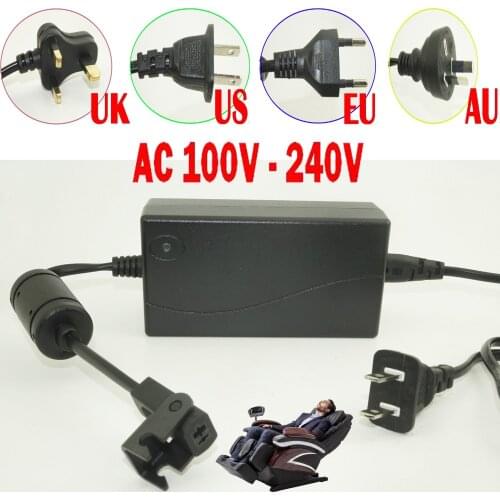 Universal 29V 2A Electric Recliner Sofa Chair Charger Power Adapter Plug Transformer 2 Pin - 110 volts ~ 220 volts