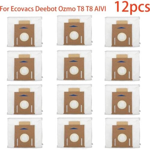 For Ecovacs Deebot Ozmo T8 T8 AIVI Vacuum Cleaner Robot Parts Dust Bag Large Capacity Leakproof Dust Bag Accessories