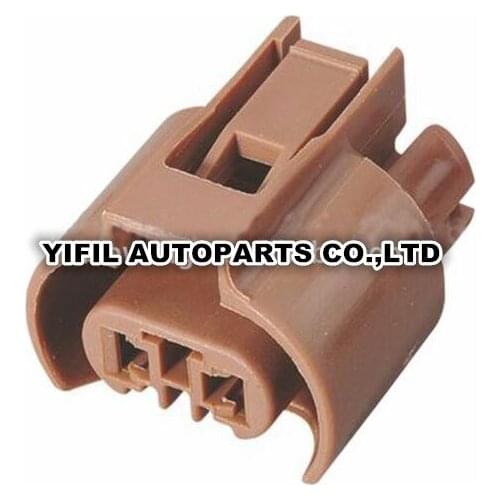 100pcs/lot 2 Pin 090 Female Auto Connector Housing Pigtail For Japanese IAT / MAT Toyota 9006 Dipped Headligh 283-1927-30