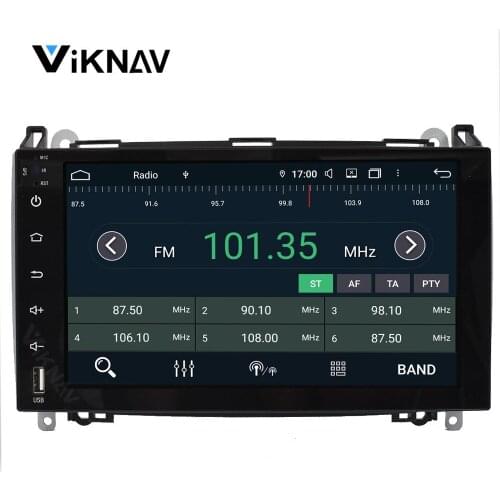 2 din Android Car radio DVD player stereo For A-B Class A-Class W169 B-Class W245 Viano Vito W639 Sprinter W906 2004-2018 car