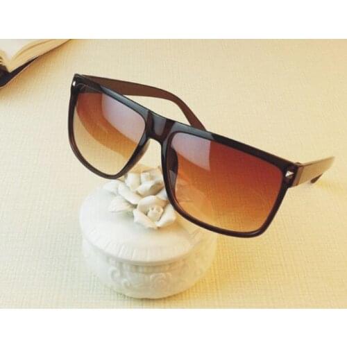 2017 new retro rivet fashion large square sunglasses men women brand designer sun glasses Gafas Oculos De Sol Feminino Masculino